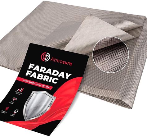 will any metallic fabric protect against emf|faraday cage for large generator.